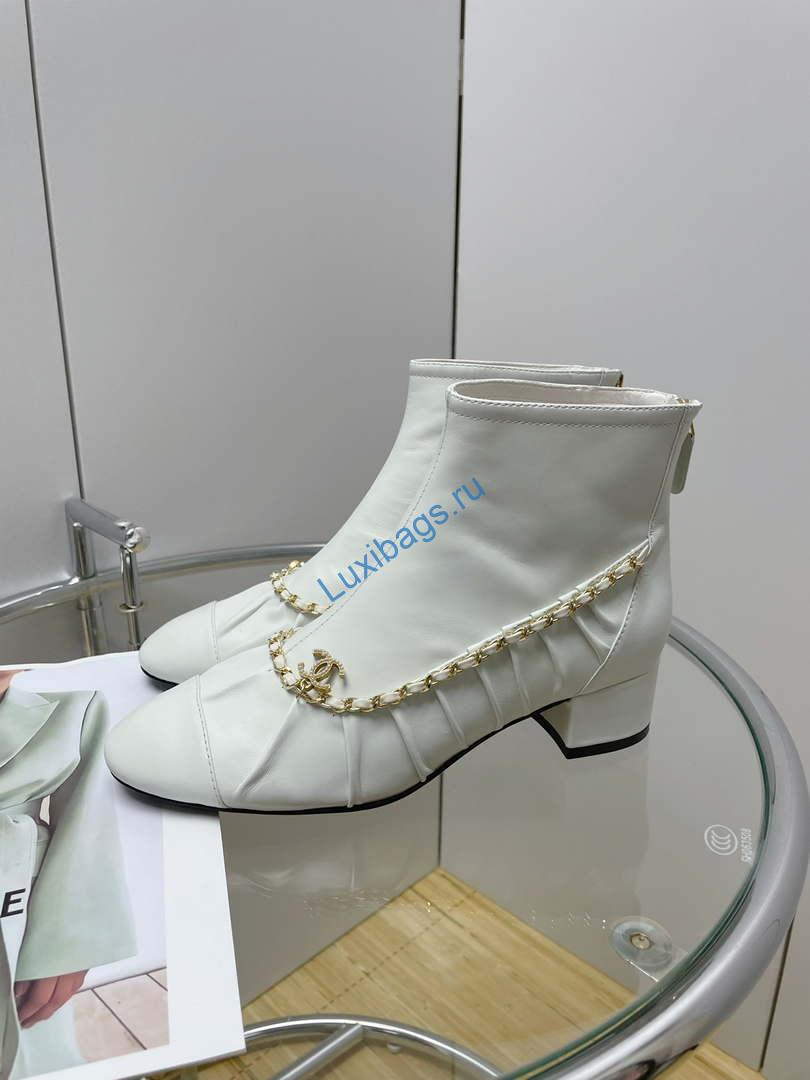Chanel Women's Shoes Short Boots 194822 | chanel womens shoes high boots 194822 002