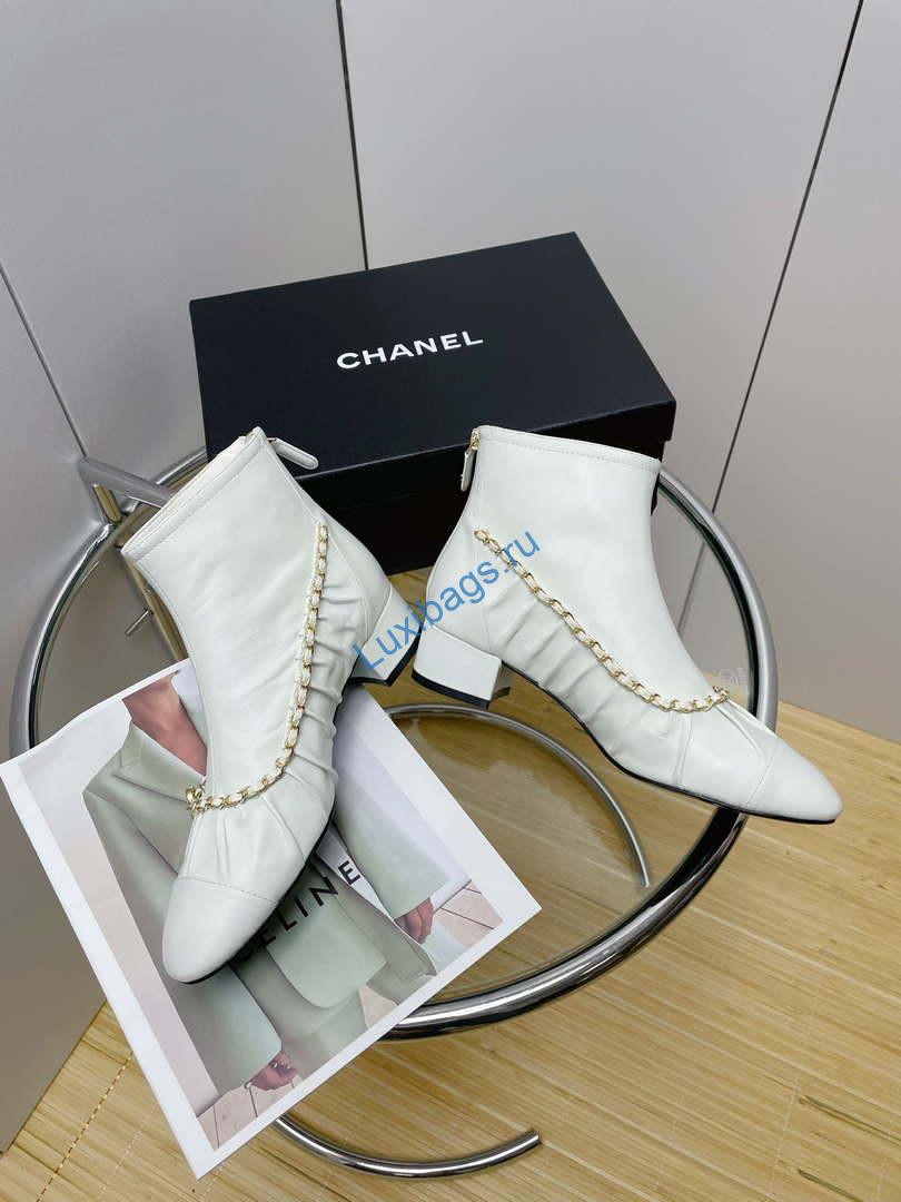 Chanel Women's Shoes Short Boots 194822 | chanel womens shoes high boots 194822 004