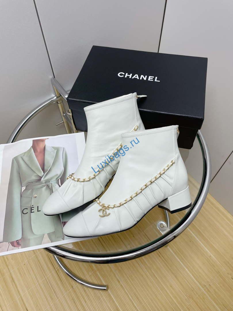 Chanel Women's Shoes Short Boots 194822 | chanel womens shoes high boots 194822 005