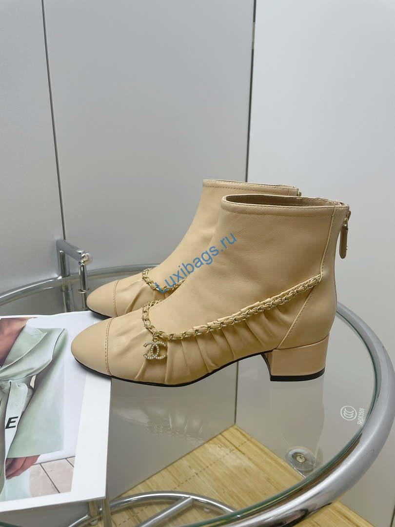 Chanel Women's Shoes Short Boots 194823 | chanel womens shoes high boots 194823 002
