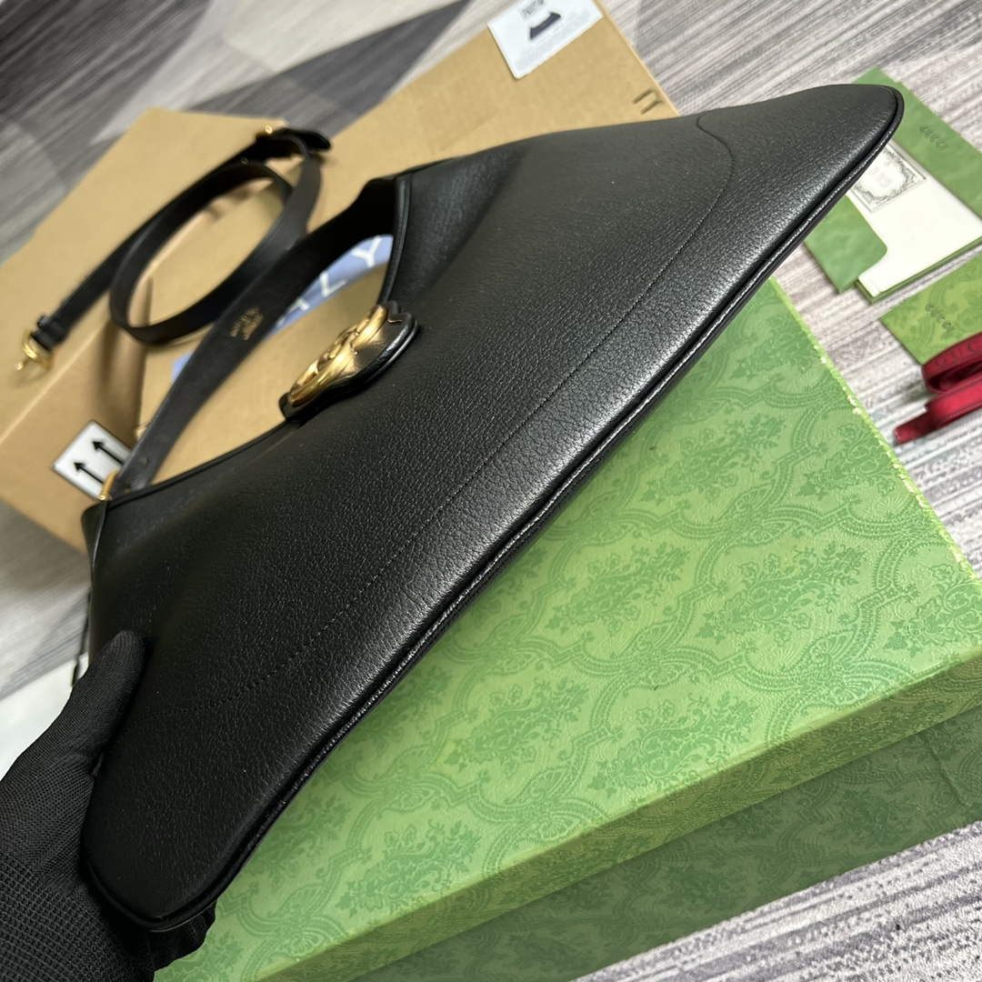 Gucci 726274 Aphrodite Medium Shoulder Bag Black | gucci 726274 aphrodite medium shoulder bag black 007