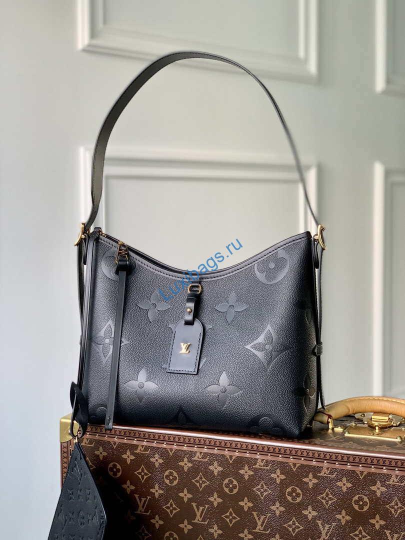 Louis Vuitton LV M46288 Carryall PM monogram M46293 Black