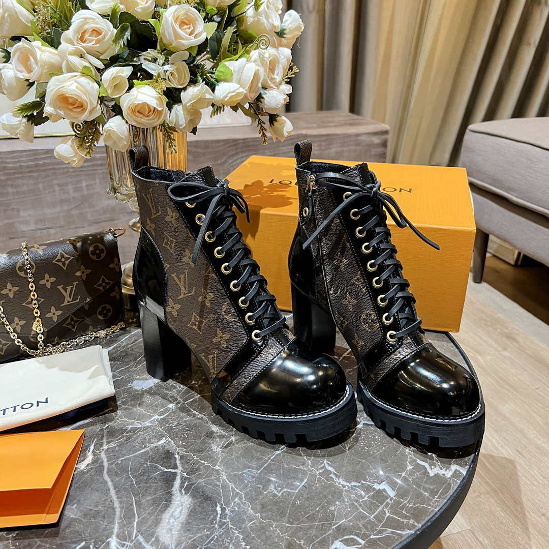 Louis Vuitton Women's Shoes 1A2Y7U Star Trail Ankle Boot L694001 | louis vuitton womens shoes 1a2y7u star trail ankle boot l694001 002