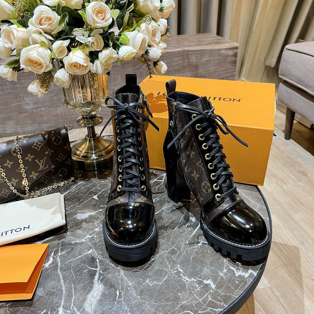 Louis Vuitton Women's Shoes 1A2Y7U Star Trail Ankle Boot L694001 | louis vuitton womens shoes 1a2y7u star trail ankle boot l694001 006
