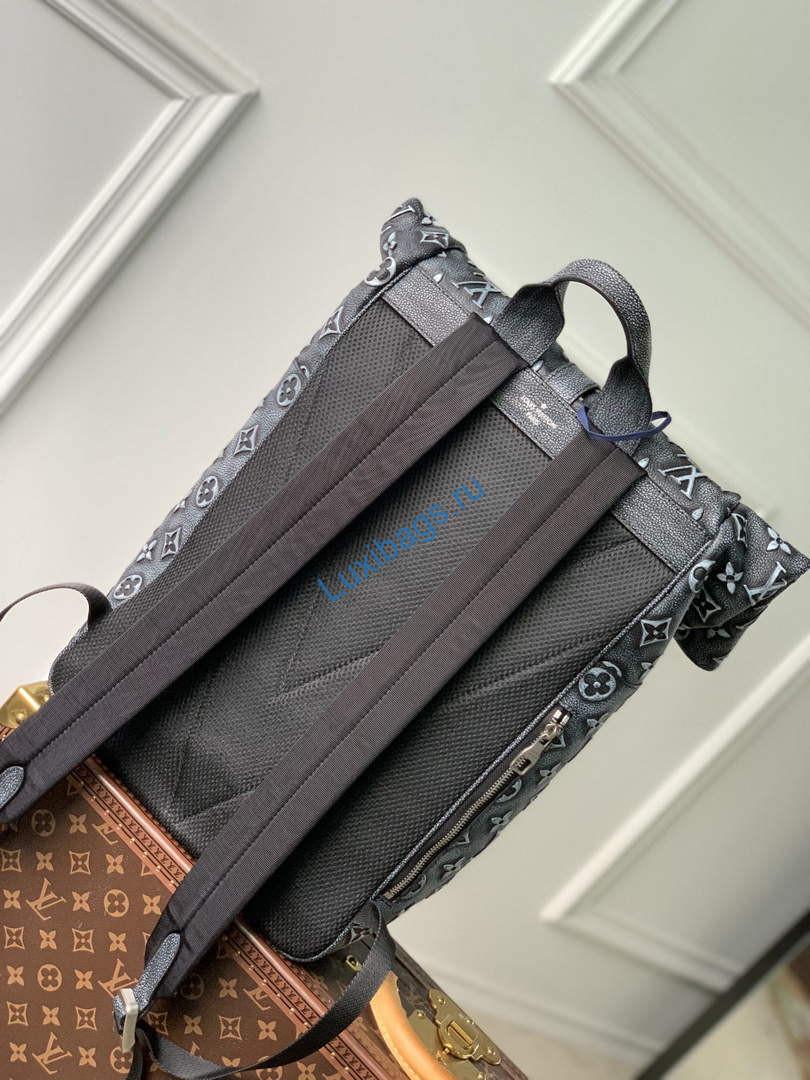 LV M21359 Louis Vuitton Roll Top Backpack Charcoal | lv m21359 louis vuitton roll top backpack charcoal 002