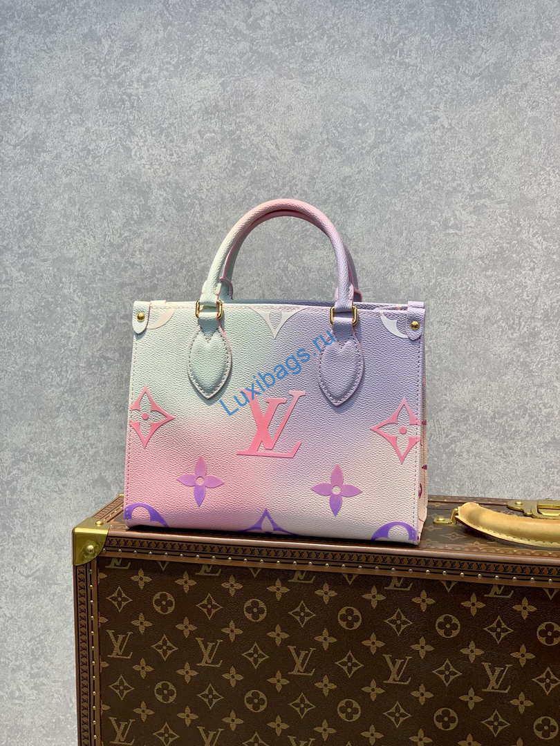 LV M59856 Louis Vuitton Onthego PM Shopping Bag Monogram