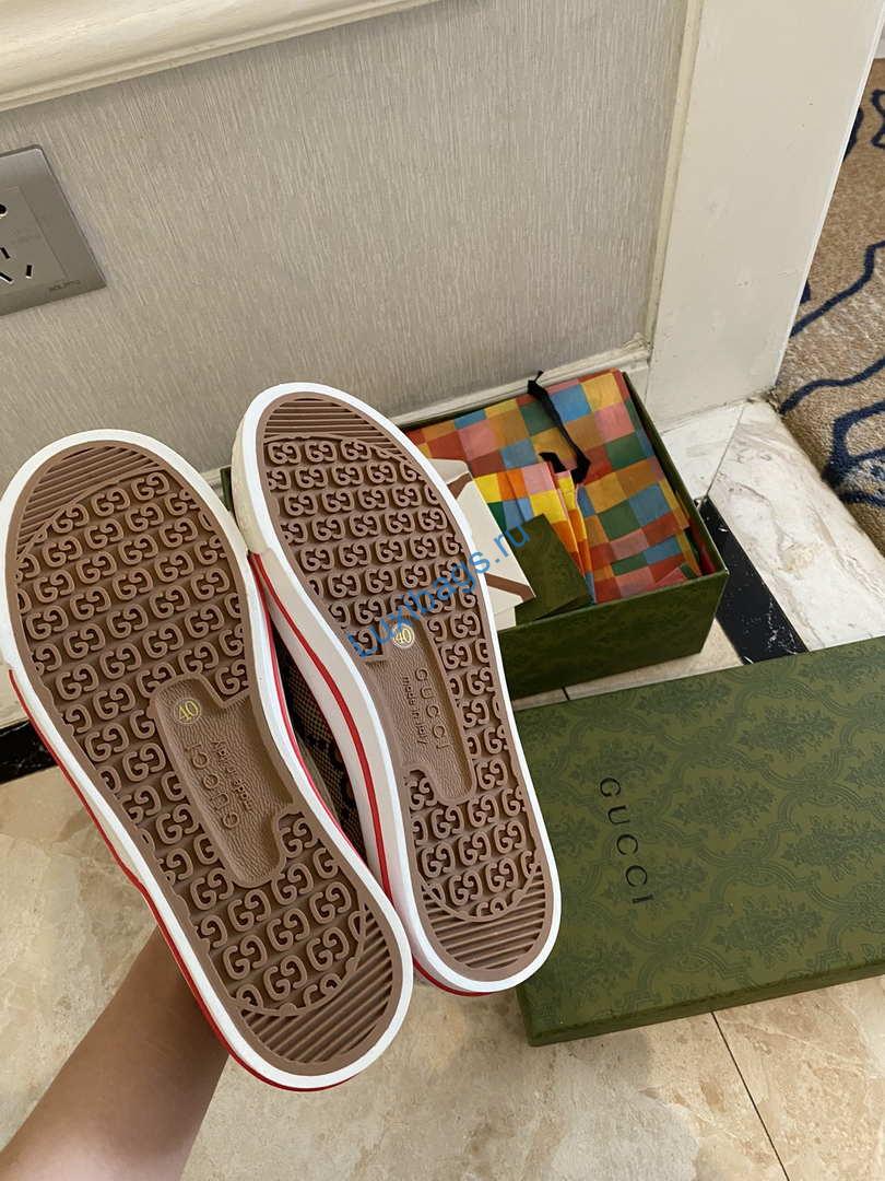 Gucci Women Men‘s GG Sneaker G81214 Brown | gucci women men s gg sneaker g81214 brown 008