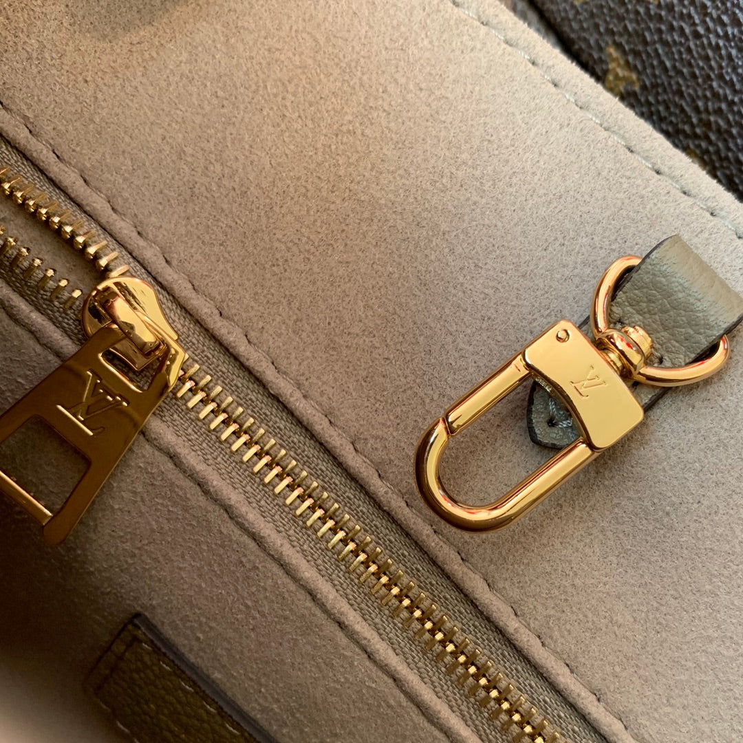 LV M45779 Louis Vuitton Onthego Pm Bag leather Gray | lv m45779 louis vuitton onthego pm bag leather gray 006