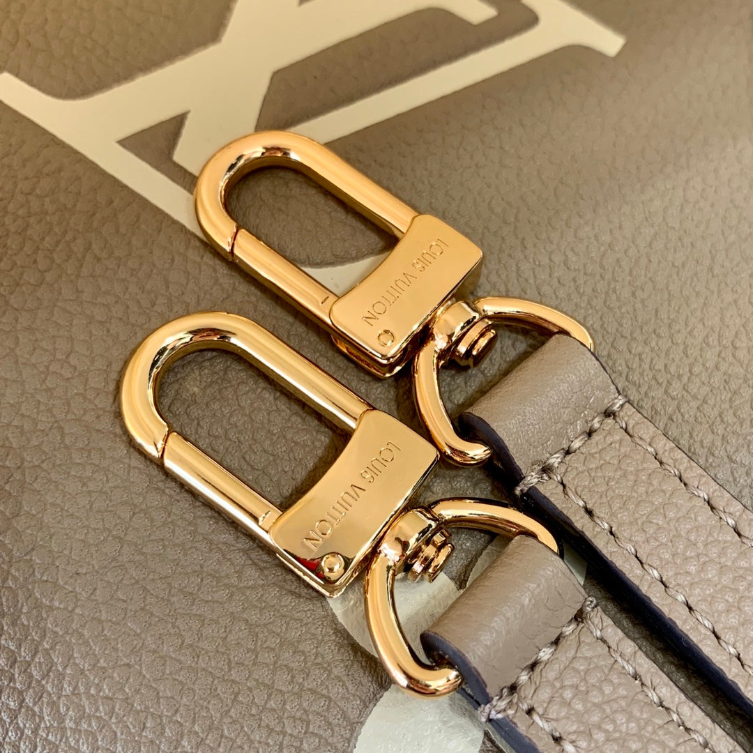 LV M45779 Louis Vuitton Onthego Pm Bag leather Gray | lv m45779 louis vuitton onthego pm bag leather gray 009