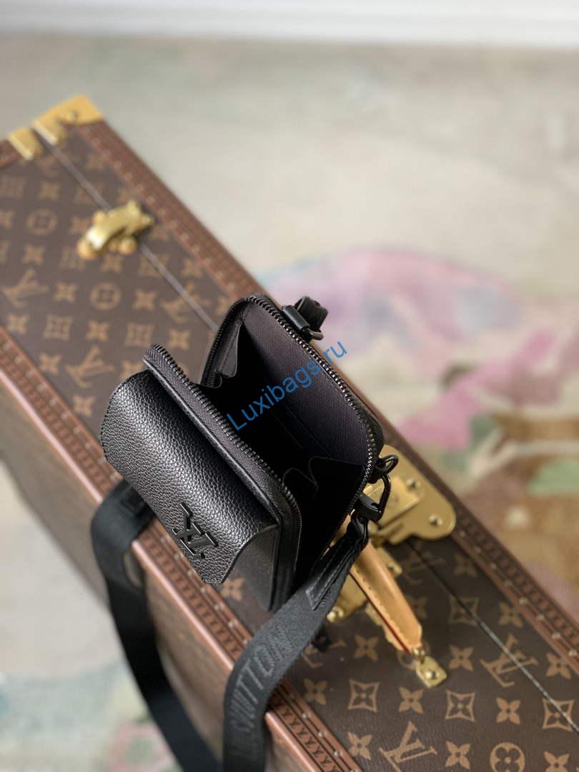 LV M57089 Louis Vuitton Phone Pouch Black | lv m57089 louis vuitton phone pouch black 007
