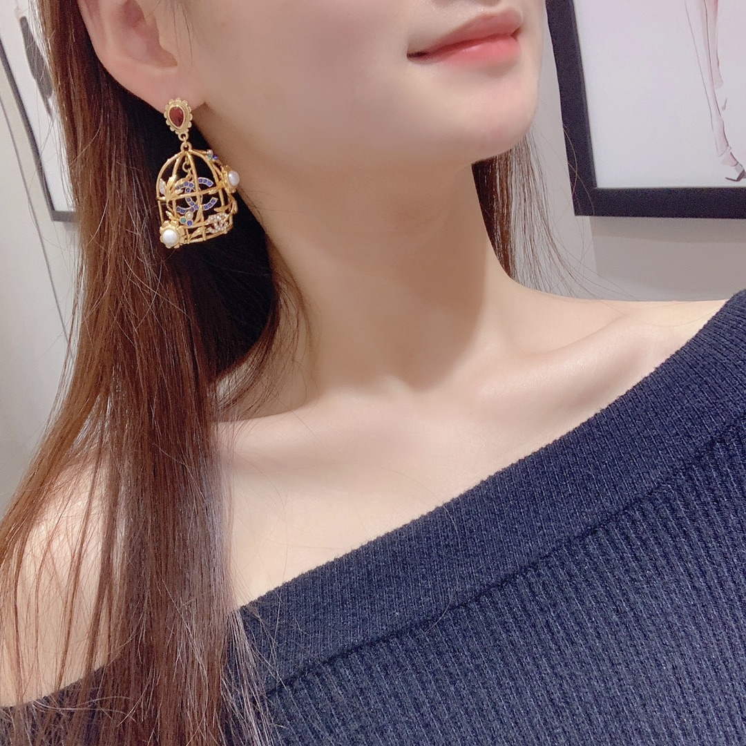 Chanel AB9631 Earring Designer Jewelry CC31665 | chanel ab9631 earring designer jewelry cc31665 4