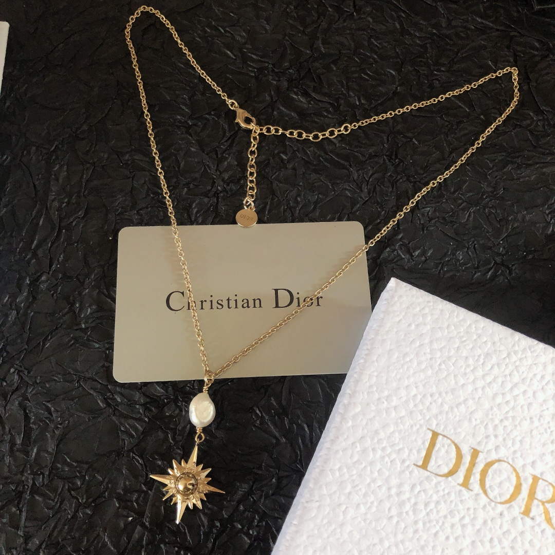 Dior N2038WOMFW RÊVE D'INFINI Long Necklace D99216 | dior n2038womfw reve dinfini long necklace d99216 4