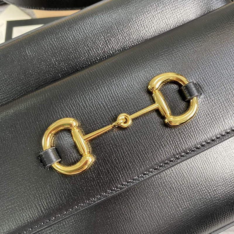 Gucci 645454 Gucci Horsebit 1955 Small Shoulder Bag Black | gucci 645454 gucci horsebit 1955 small shoulder bag 40