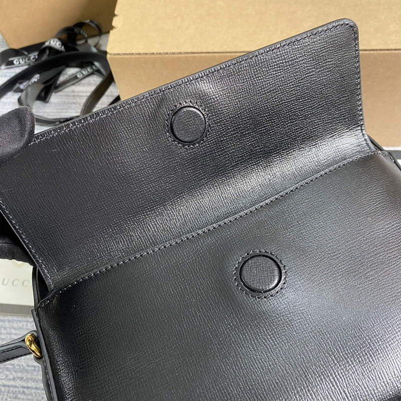 Gucci 645454 Gucci Horsebit 1955 Small Shoulder Bag Black | gucci 645454 gucci horsebit 1955 small shoulder bag 41