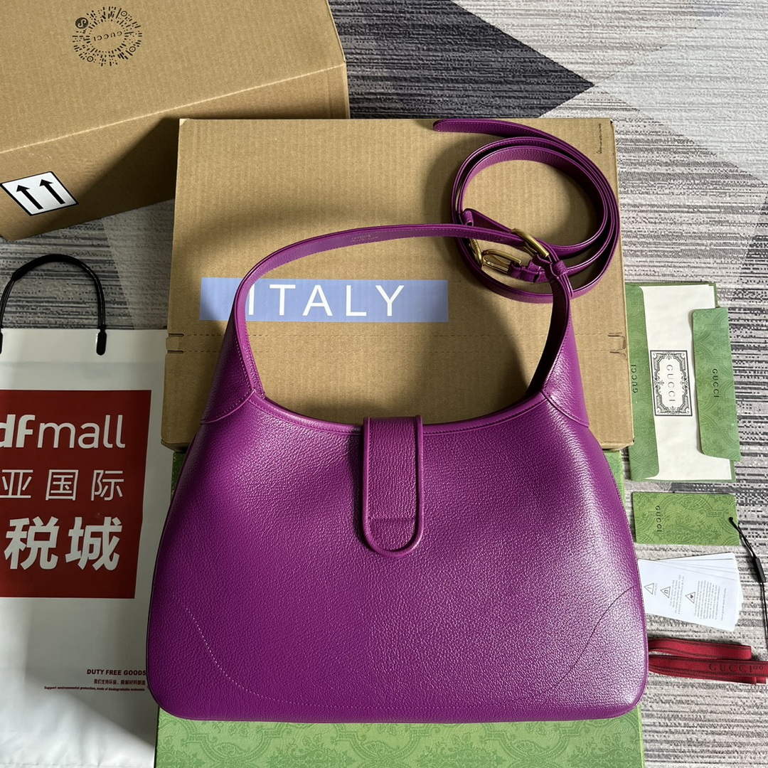 Gucci 726274 Aphrodite Medium Shoulder Bag Purple | gucci 726274 aphrodite medium shoulder bag purple 2