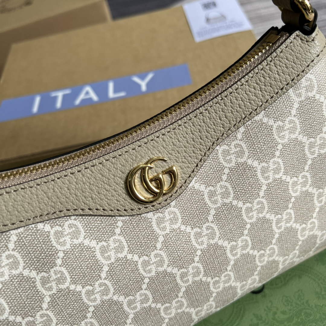 Gucci 735145 GG Supreme Ophidia small handbag Oatmeal | gucci 735145 gg supreme ophidia small handbag oatmeal 6