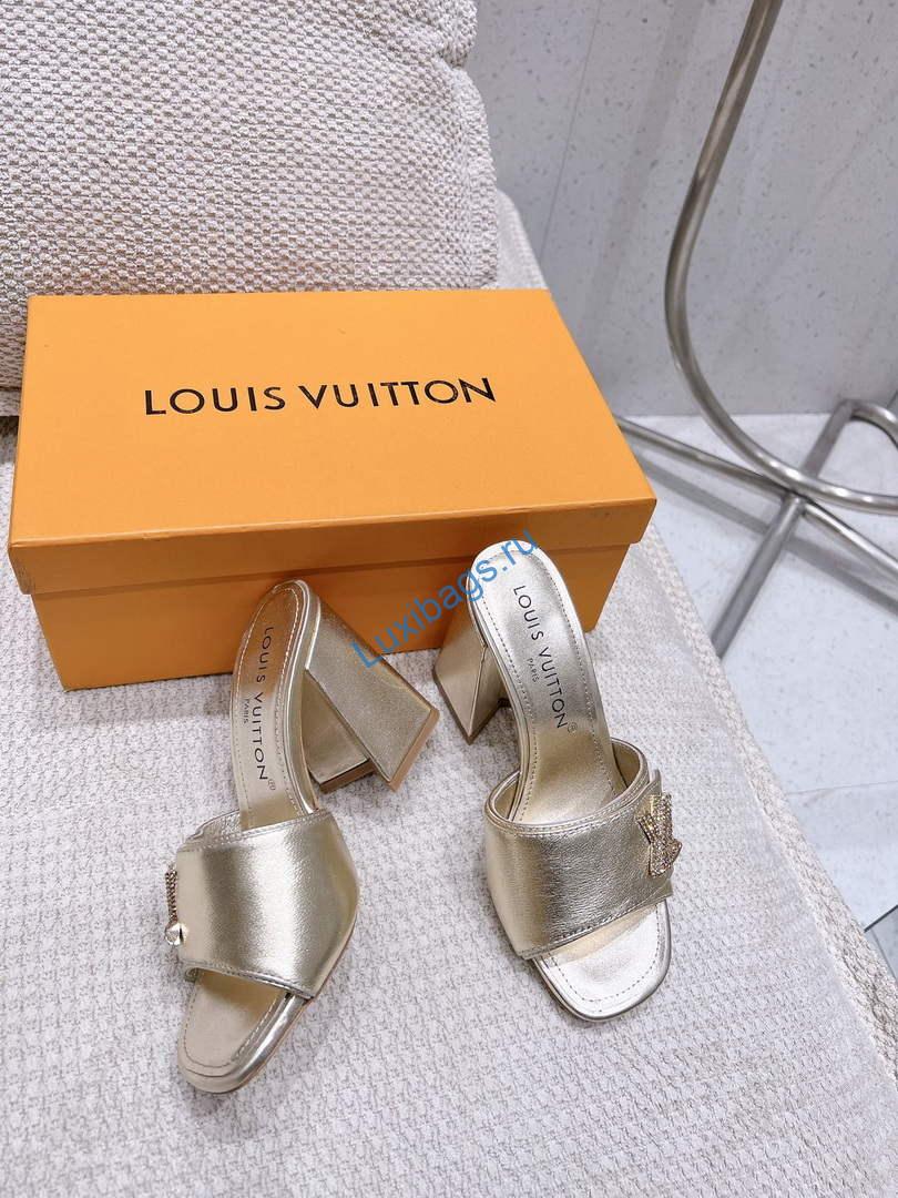LV 1AB1JL Louis Vuitton Women's Shake Mules heel 9.5cm L68254 | lv 1ab1jl louis vuitton womens shake mules heel 9 5cm l68254 4