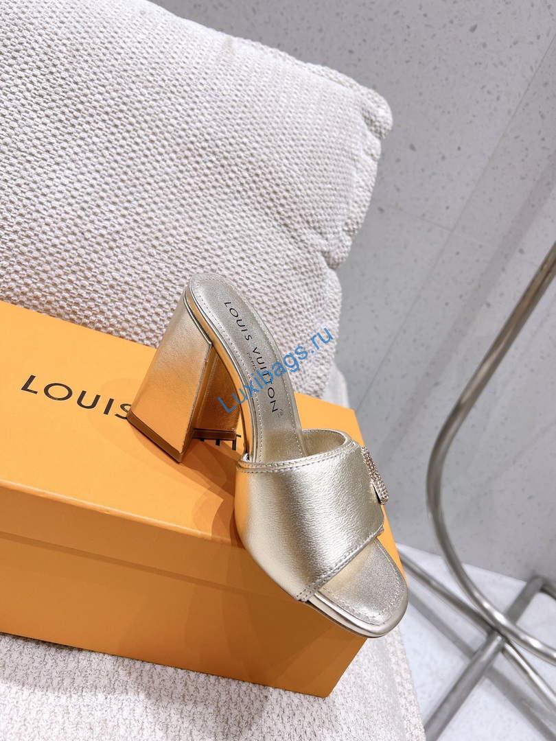LV 1AB1JL Louis Vuitton Women's Shake Mules heel 9.5cm L68254 | lv 1ab1jl louis vuitton womens shake mules heel 9 5cm l68254 6