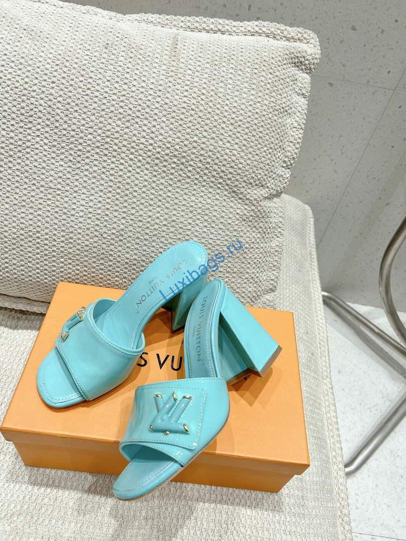 LV 1AB1JL Louis Vuitton Women's Shake Mules heel 9.5cm L68255 | lv 1ab1jl louis vuitton womens shake mules heel 9 5cm l68255 6