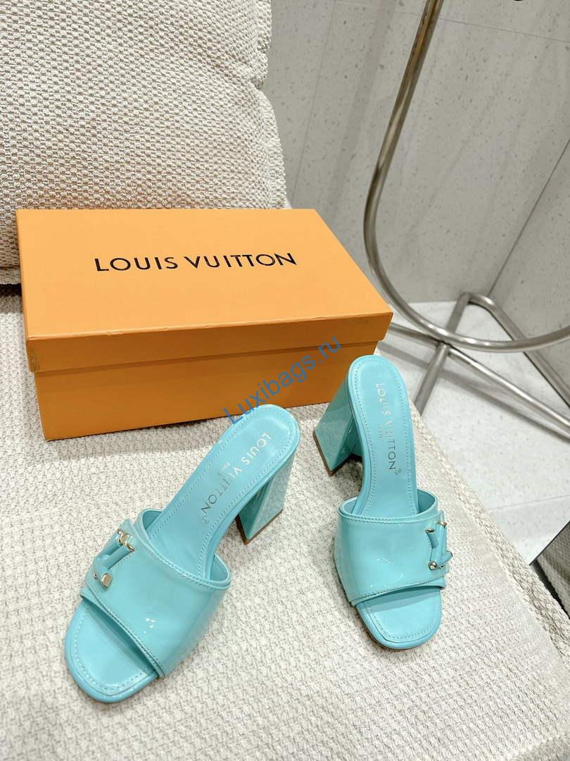 LV 1AB1JL Louis Vuitton Women's Shake Mules heel 9.5cm L68255 | lv 1ab1jl louis vuitton womens shake mules heel 9 5cm l68255 7