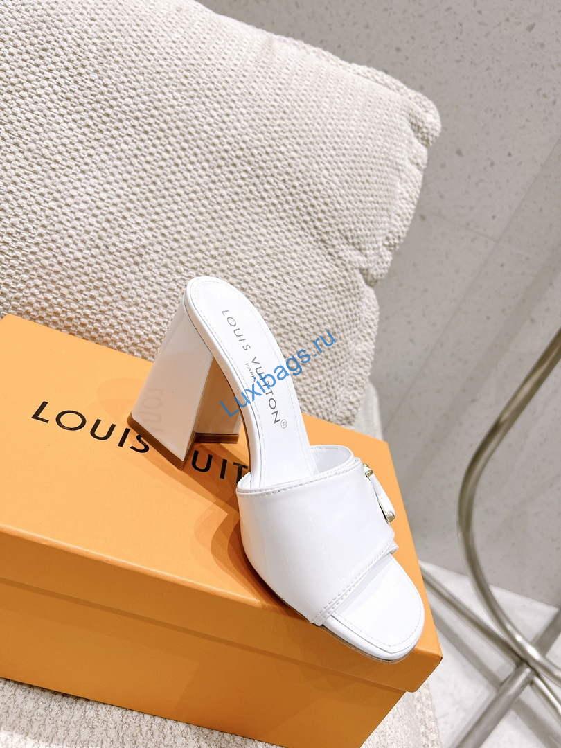 LV 1AB1JL Louis Vuitton Women's Shake Mules heel 9.5cm L68258 | lv 1ab1jl louis vuitton womens shake mules heel 9 5cm l68258 4