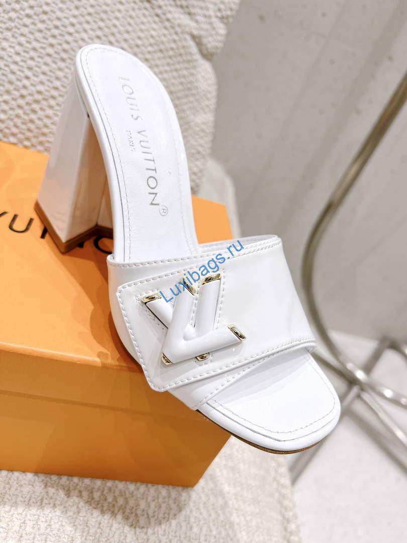 LV 1AB1JL Louis Vuitton Women's Shake Mules heel 9.5cm L68258 | lv 1ab1jl louis vuitton womens shake mules heel 9 5cm l68258 5