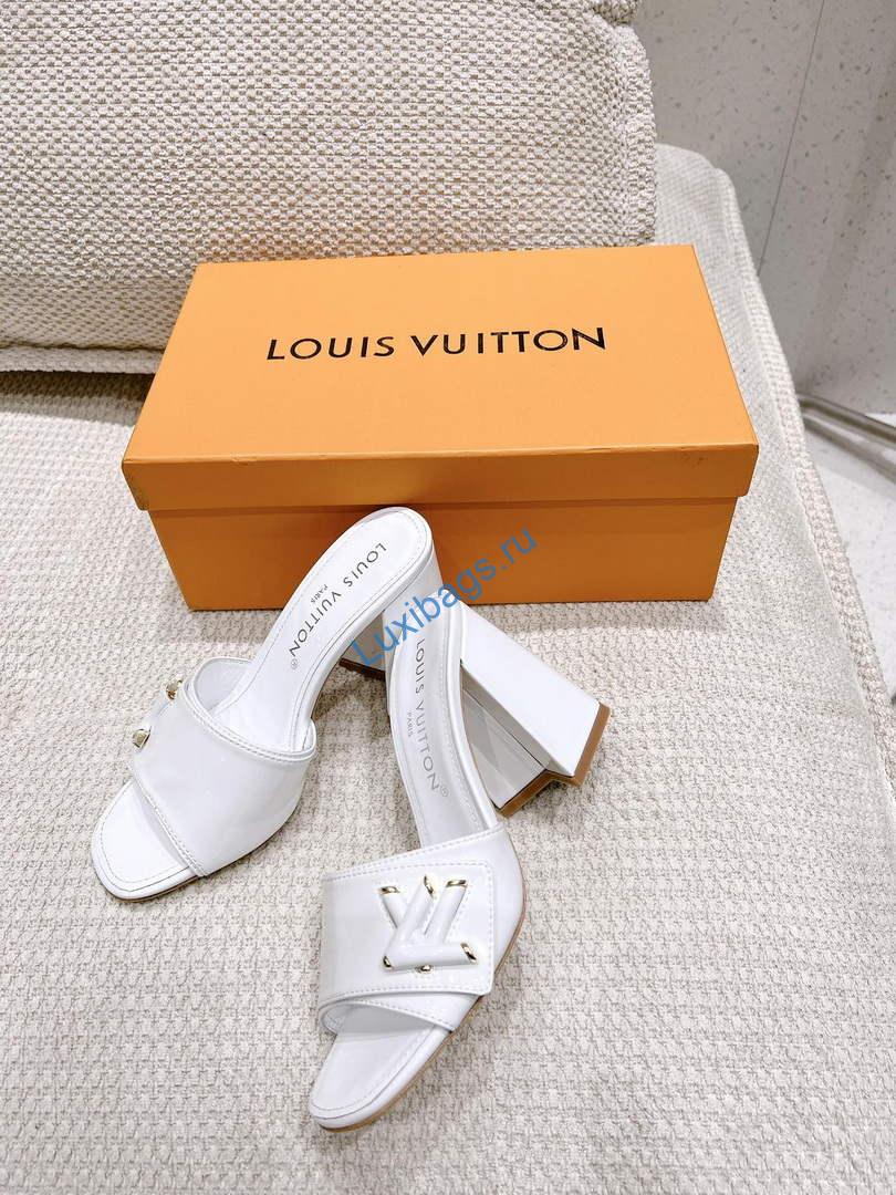 LV 1AB1JL Louis Vuitton Women's Shake Mules heel 9.5cm L68258 | lv 1ab1jl louis vuitton womens shake mules heel 9 5cm l68258 7