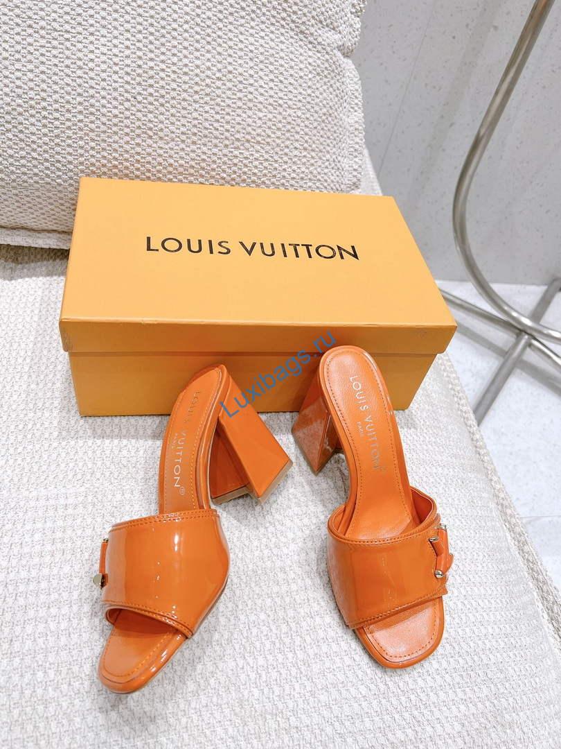 LV 1AB1JL Louis Vuitton Women's Shake Mules heel 9.5cm L68260 | lv 1ab1jl louis vuitton womens shake mules heel 9 5cm l68260 4