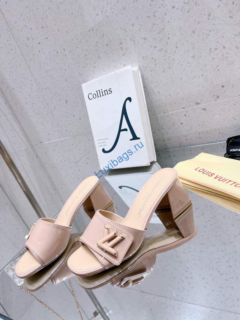 LV 1AB2OR Louis Vuitton Women's Shake Mules heel 5.5cm L68264 | lv 1ab2or louis vuitton womens shake mules heel 5 5cm l68264 2