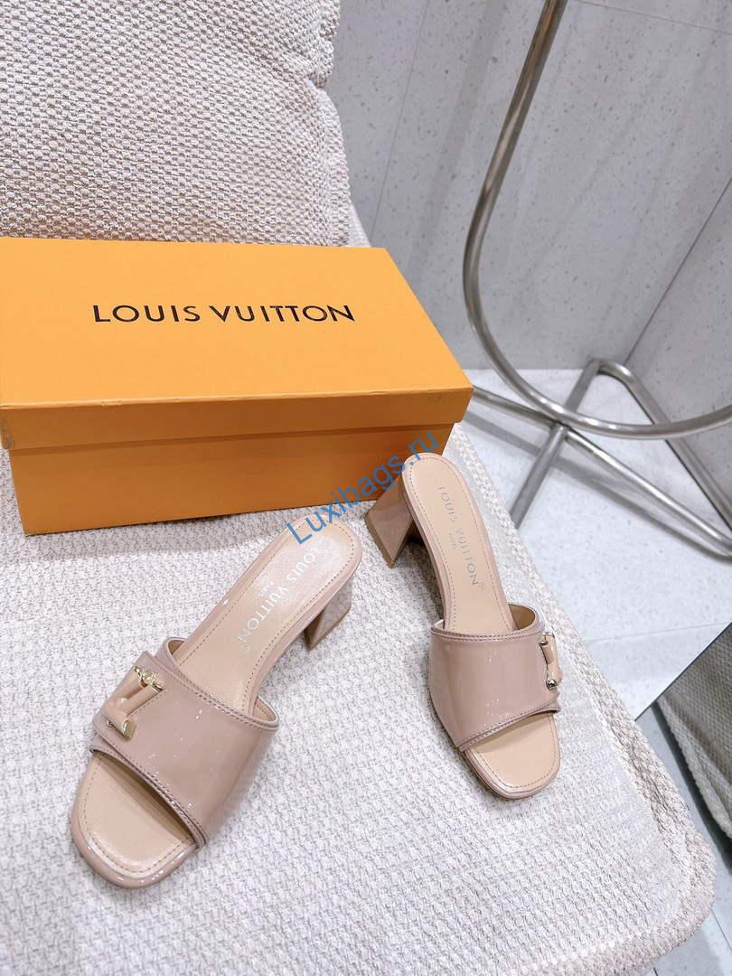 LV 1AB2OR Louis Vuitton Women's Shake Mules heel 5.5cm L68264 | lv 1ab2or louis vuitton womens shake mules heel 5 5cm l68264 3