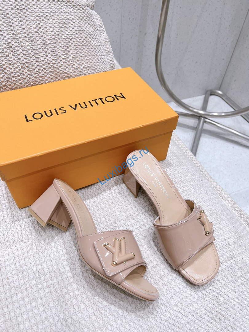 LV 1AB2OR Louis Vuitton Women's Shake Mules heel 5.5cm L68264 | lv 1ab2or louis vuitton womens shake mules heel 5 5cm l68264 6
