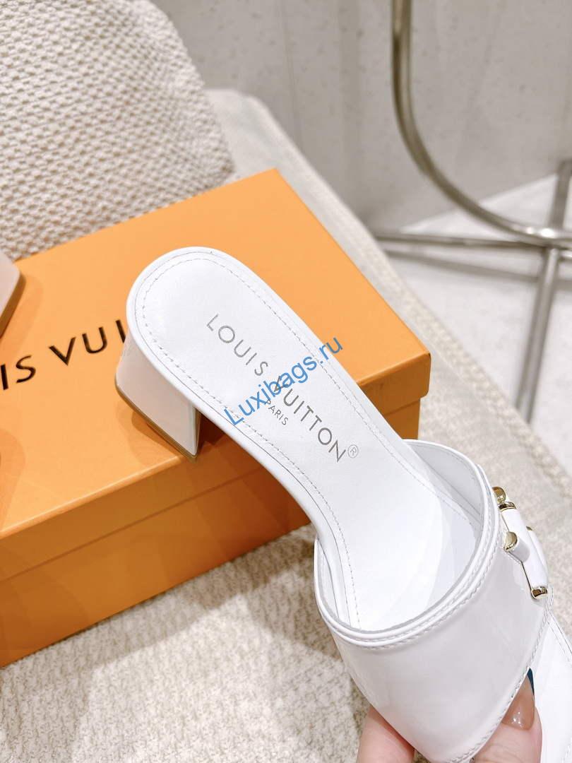 LV 1AB2OR Louis Vuitton Women's Shake Mules heel 5.5cm L68266 | lv 1ab2or louis vuitton womens shake mules heel 5 5cm l68266 8