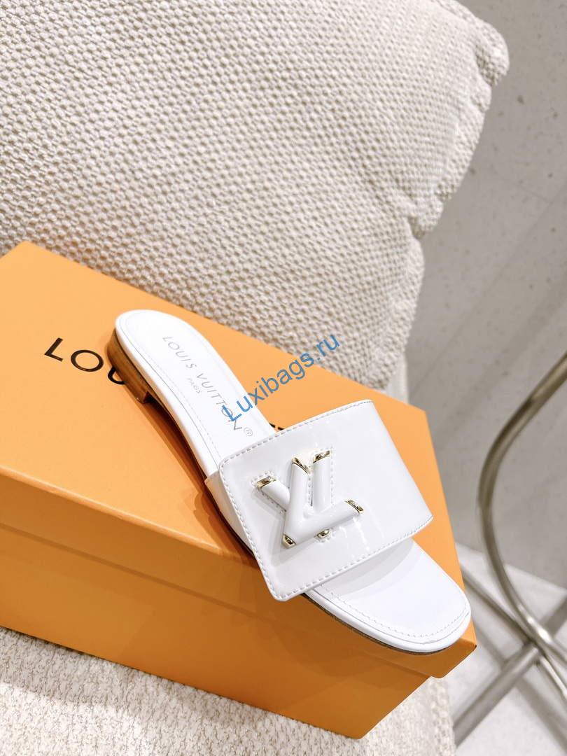 LV 1AB2QQ Louis Vuitton Women's Shake Flat Mule L68273 | lv 1ab2qq louis vuitton womens shake flat mule l68273 6