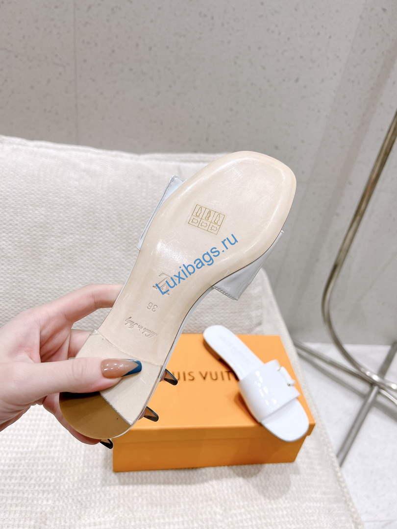 LV 1AB2QQ Louis Vuitton Women's Shake Flat Mule L68273 | lv 1ab2qq louis vuitton womens shake flat mule l68273 9