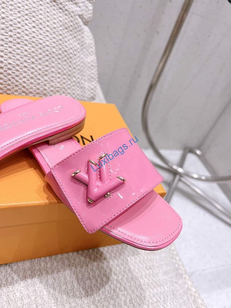 LV 1AB2QQ Louis Vuitton Women's Shake Flat Mule L68274 | lv 1ab2qq louis vuitton womens shake flat mule l68274 8