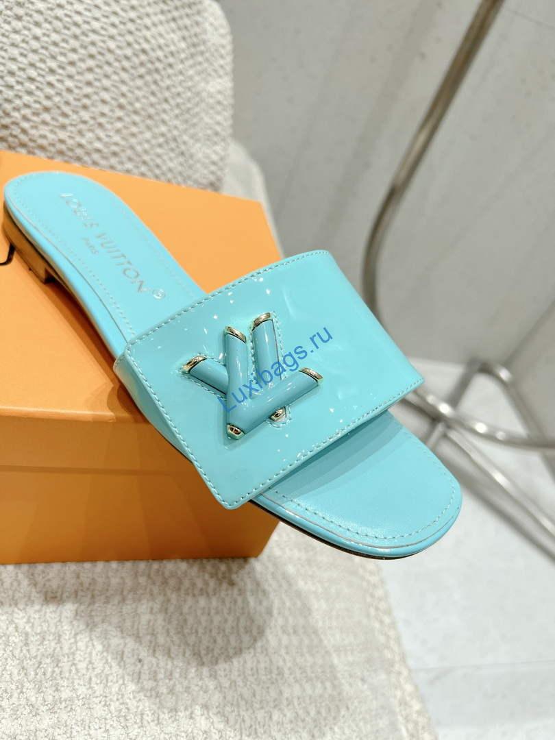 LV 1AB2QQ Louis Vuitton Women's Shake Flat Mule L68276 | lv 1ab2qq louis vuitton womens shake flat mule l68276 7