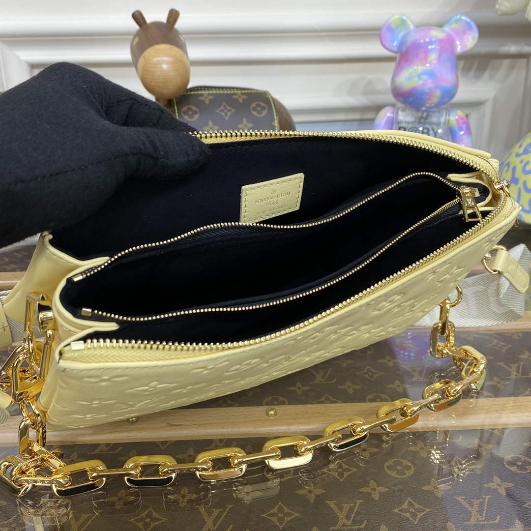 LV M20378 Louis Vuitton Coussin PM Bag lemon yellow | lv m20378 louis vuitton coussin pm bag lemon yellow 9