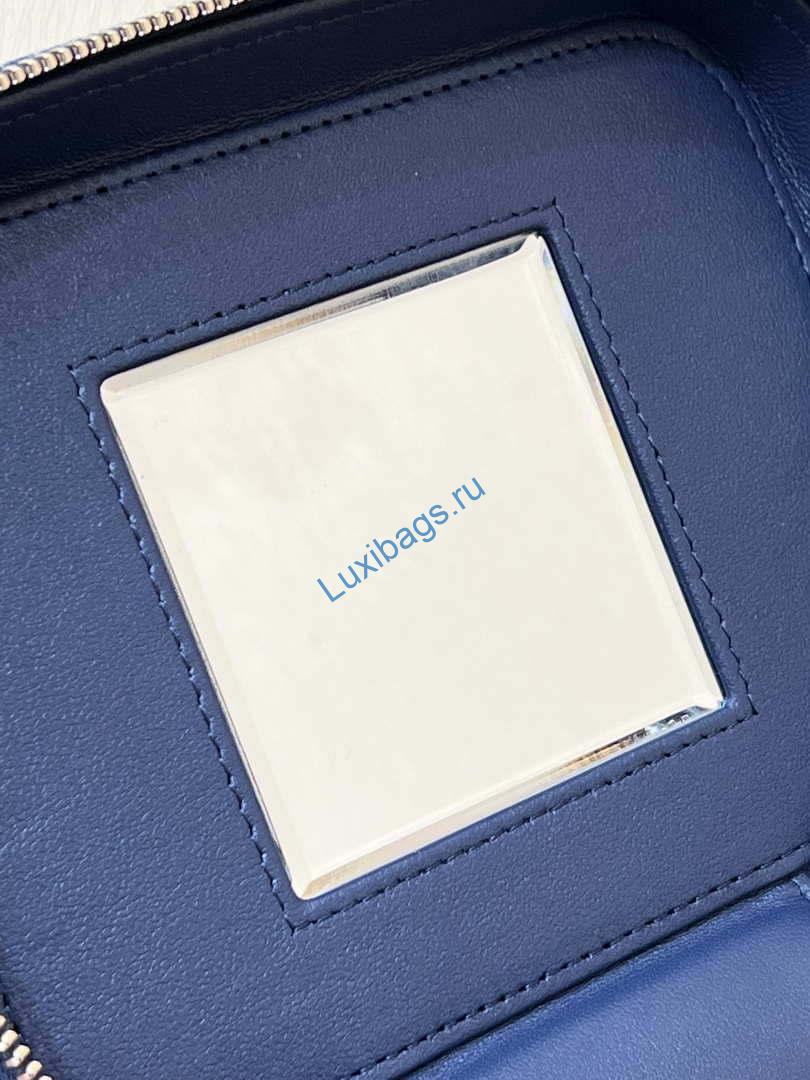 Chanel AP2718 Small Vanity With Chain Denim Blue | chanel ap2718 small vanity with chain denim blue 009