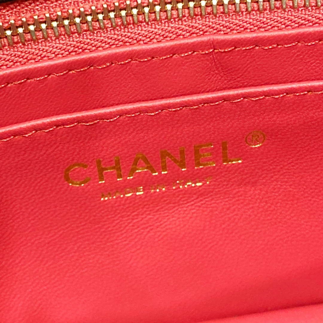 Chanel AS3041 Flap Classic Bag CF Camellia Lambskin Black Gold | chanel as3041 flap classic bag cf camellia lambskin black gold 009