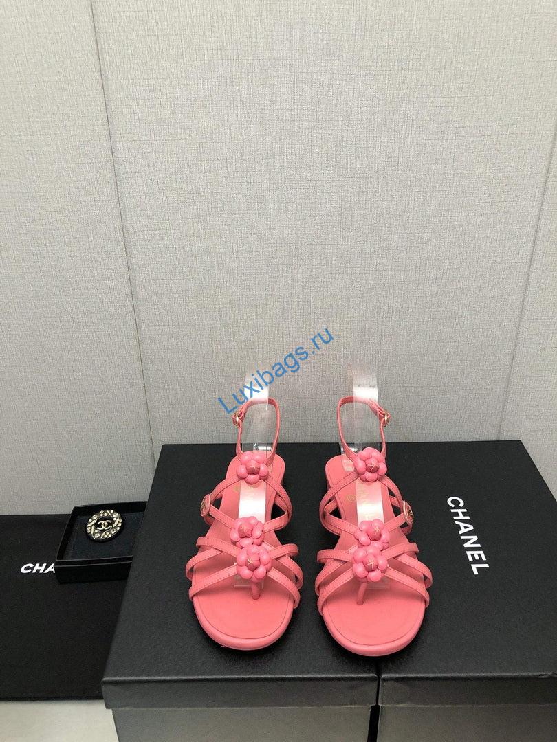 Chanel G40128 Women's Sandals Shoes Lambskin C90223 | chanel g40128 womens sandals shoes lambskin c90223 1