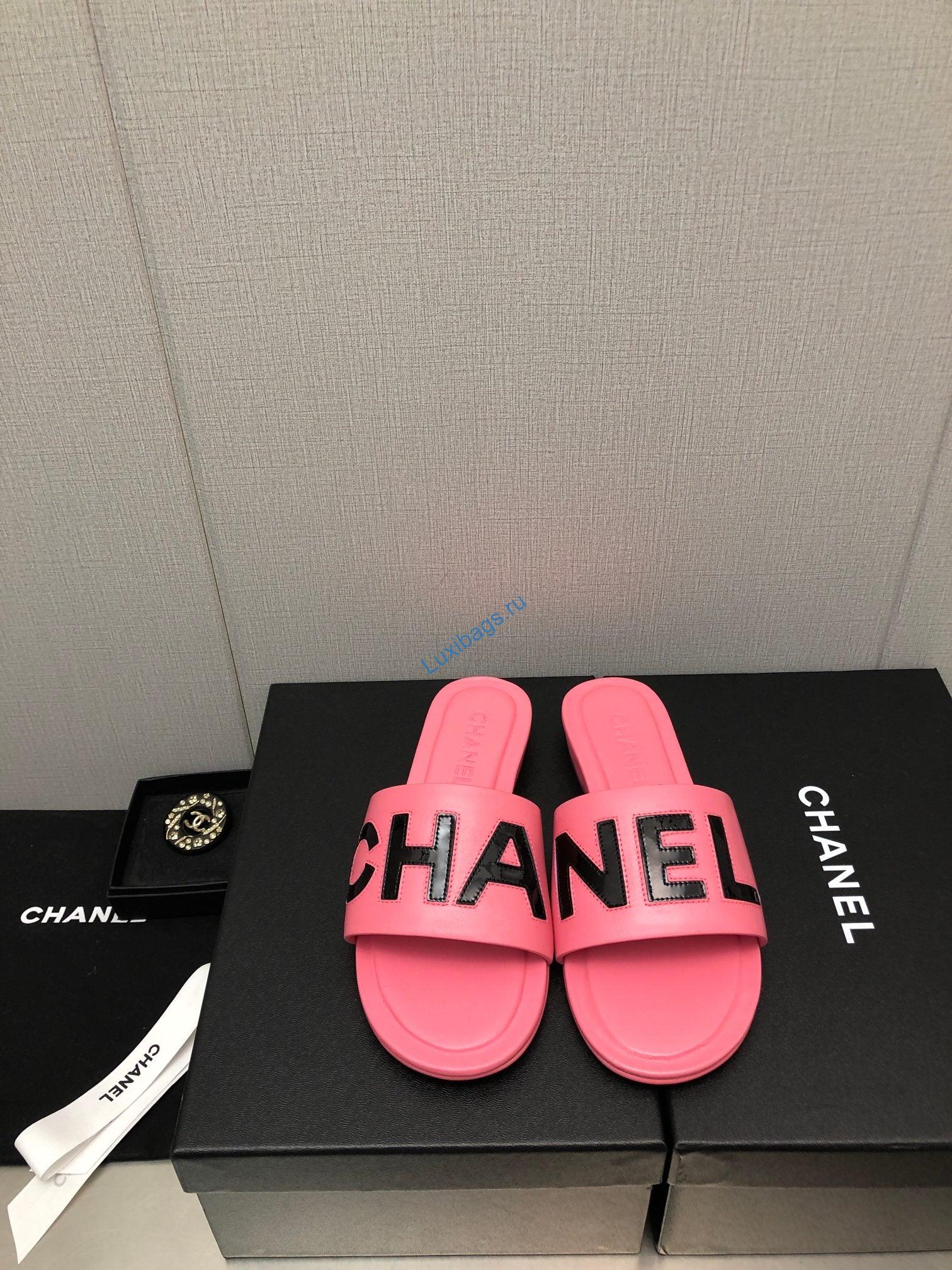 Chanel G40129 Women's Slippers Shoes Lambskin C90228 | chanel g40129 womens slippers shoes lambskin c90228 1