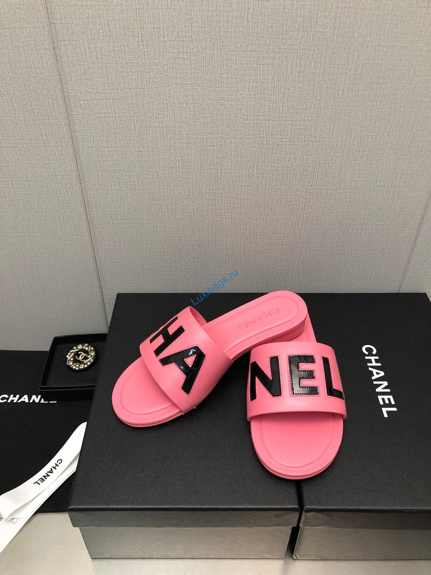 Chanel G40129 Women's Slippers Shoes Lambskin C90228 | chanel g40129 womens slippers shoes lambskin c90228 2