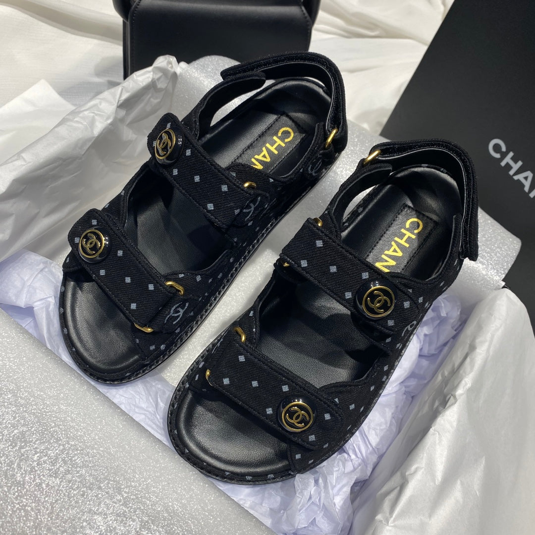 Chanel G40138 Women's Sandals Shoes Lambskin C90241 | chanel g40138 womens sandals shoes lambskin c90241 1