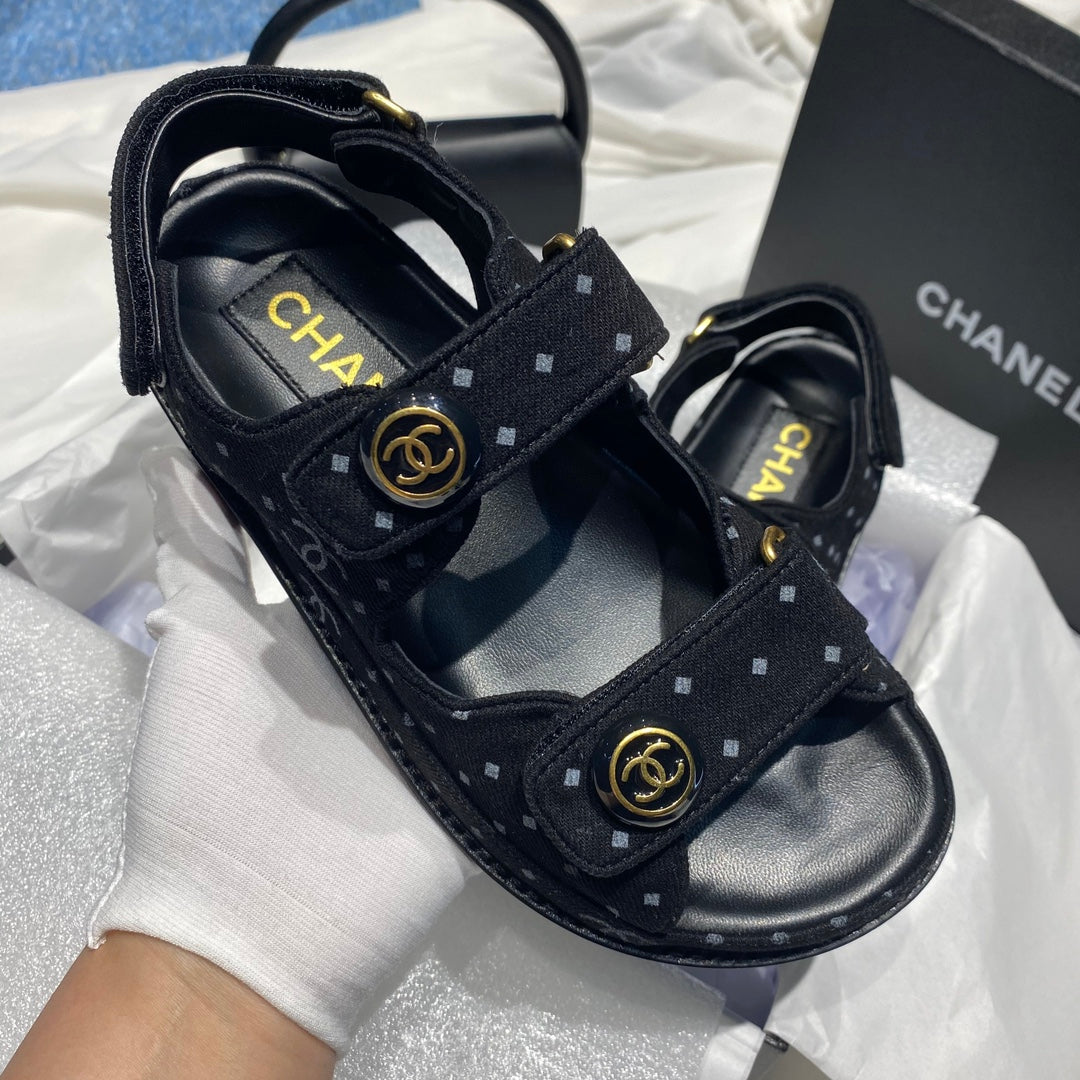 Chanel G40138 Women's Sandals Shoes Lambskin C90241 | chanel g40138 womens sandals shoes lambskin c90241 4