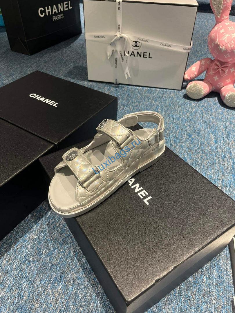 Chanel G40138 Women's Sandals Shoes Lambskin C90250 | chanel g40138 womens sandals shoes lambskin c90250 4