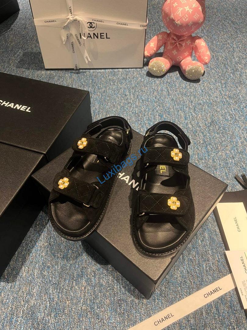 Chanel G40138 Women's Sandals Shoes Lambskin C90254 | chanel g40138 womens sandals shoes lambskin c90254 2