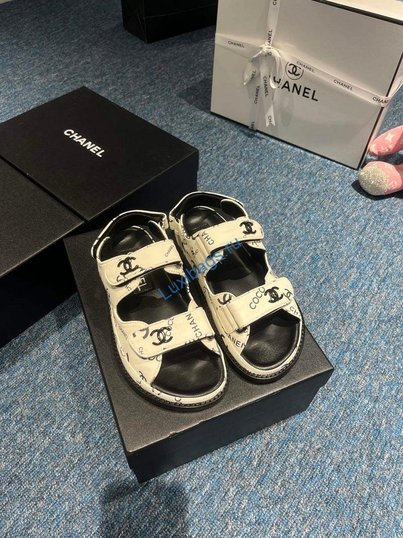 Chanel G40138 Women's Sandals Shoes Lambskin C90260 | chanel g40138 womens sandals shoes lambskin c90260 4