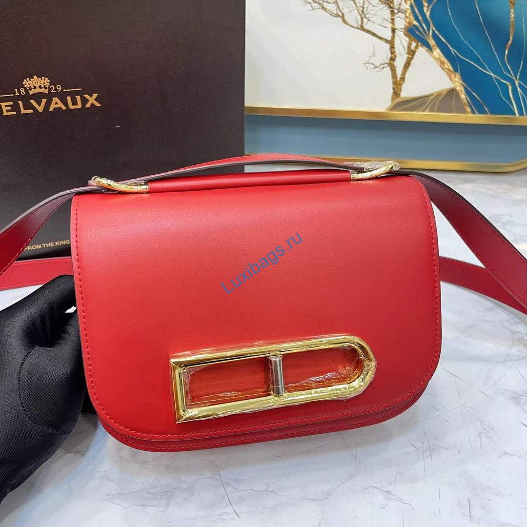 Delvaux AA0574 Lingot Alpina Calf Bag Red | delvaux aa0574 lingot alpina calf bag tender red 5