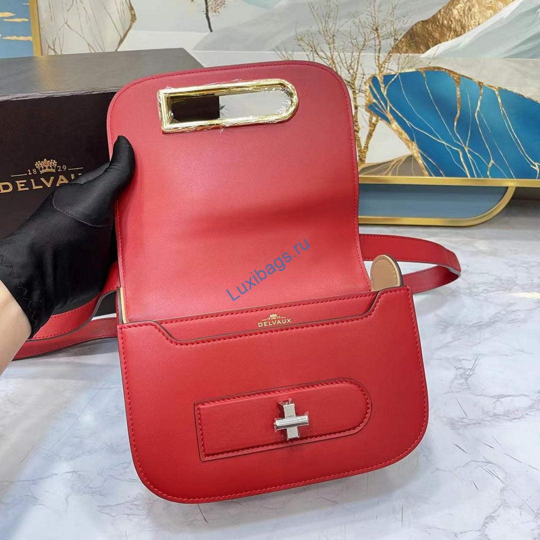Delvaux AA0574 Lingot Alpina Calf Bag Red | delvaux aa0574 lingot alpina calf bag tender red 7