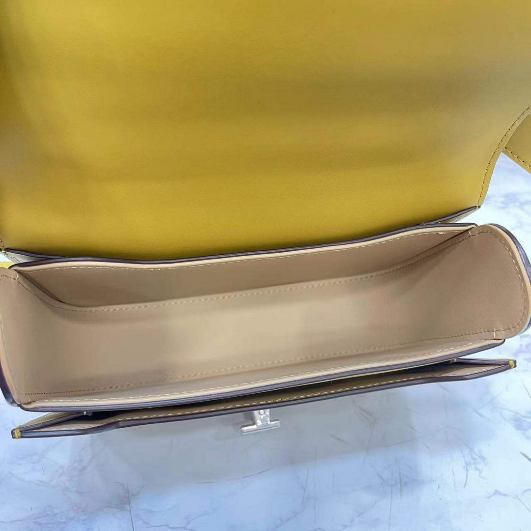 Delvaux AA0574 Lingot Alpina Calf Bag Yellow | delvaux aa0574 lingot alpina calf bag tender yellow 9